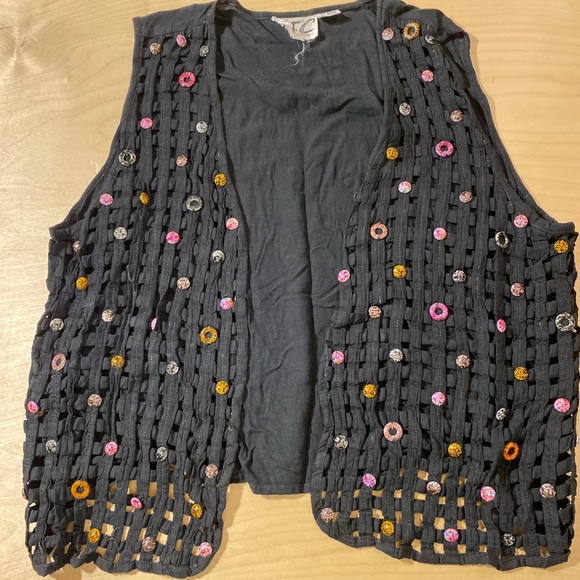 XTC Sleeveless Cardigan 2X (EJ) - Picture 7 of 7